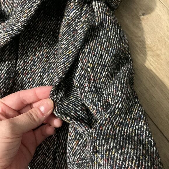 J.Crew Point Sur Wrap Jacket Donegal Tweed - Picture 6 of 8